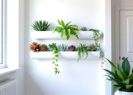 Vertical garden system for small spaces in Amsterdam
